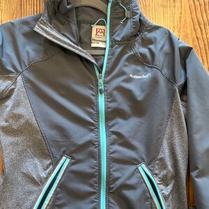 Women’s Avalanche Charcoal and Aqua Outdoor Jacket
